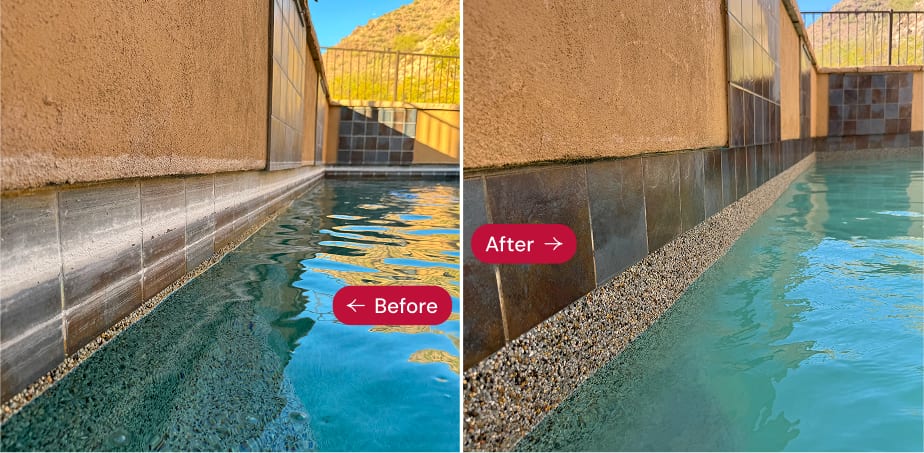 Redline pool tile project 18