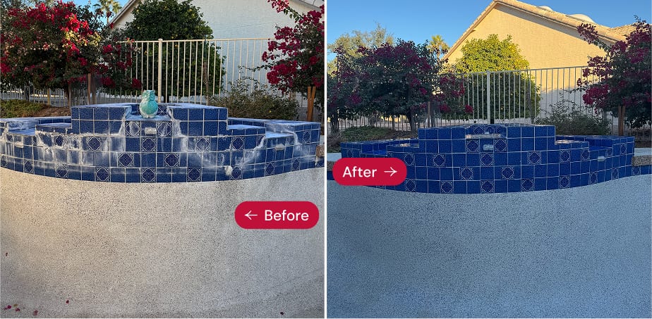 Redline pool tile project 19