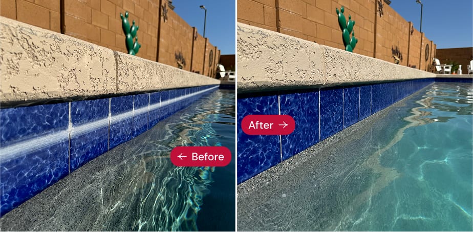 Redline pool tile project 2