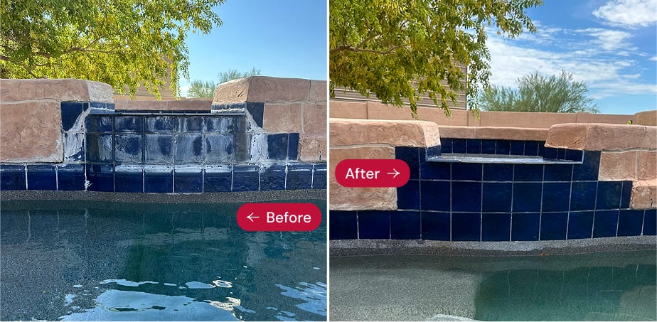 Redline pool tile project 8