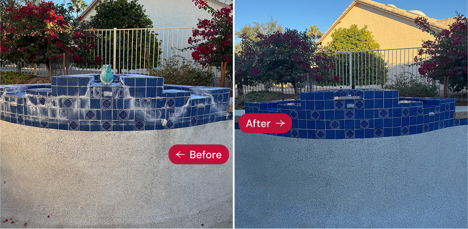 Redline pool tile project 19