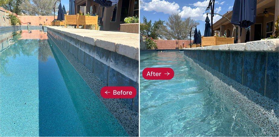 Redline pool tile project 24