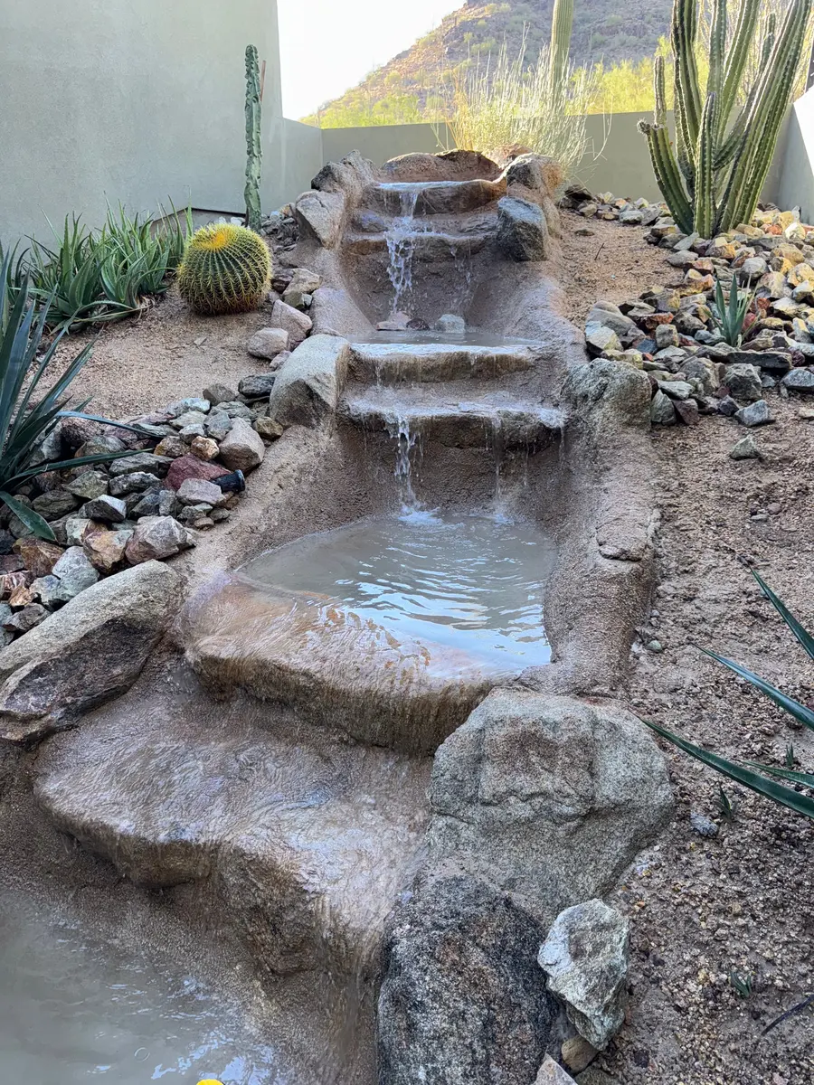 Pool tile after restoration, project 1