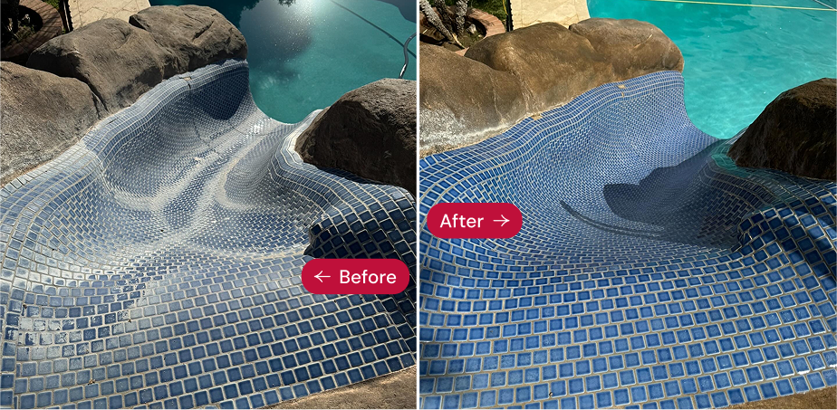 Redline pool tile project 7